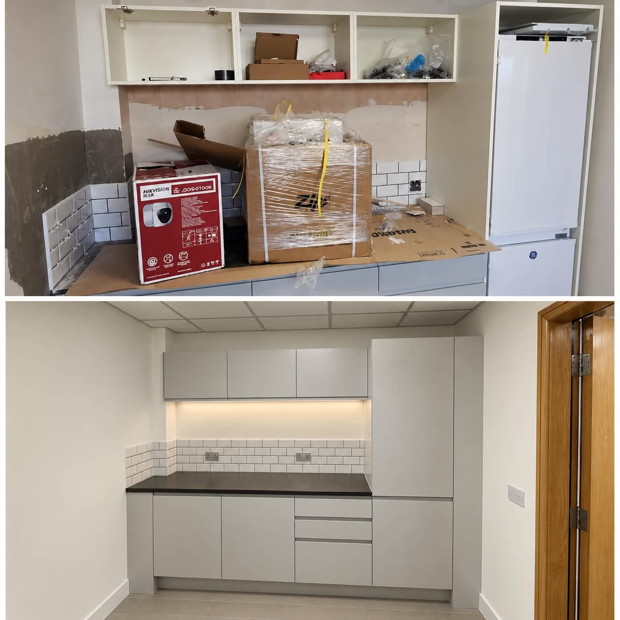 Kitchen fit-out finish